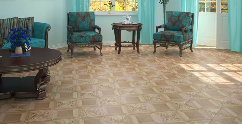 Ламинат "Profield" Parkett Коллаж светлый (1200*400*8) — купить в Екатеринбурге