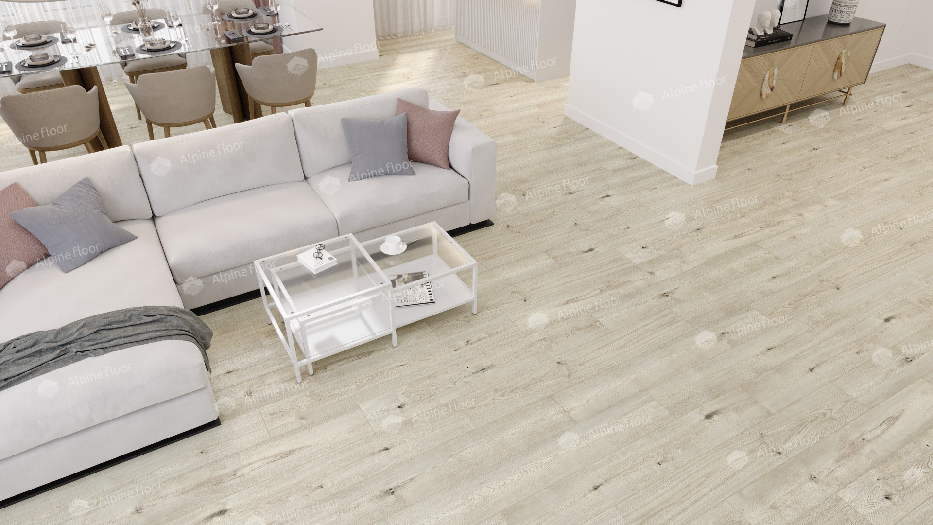 Ламинат "Alpine Floor" Дуб Гамбург (1285*192*8 мм) — купить в Екатеринбурге