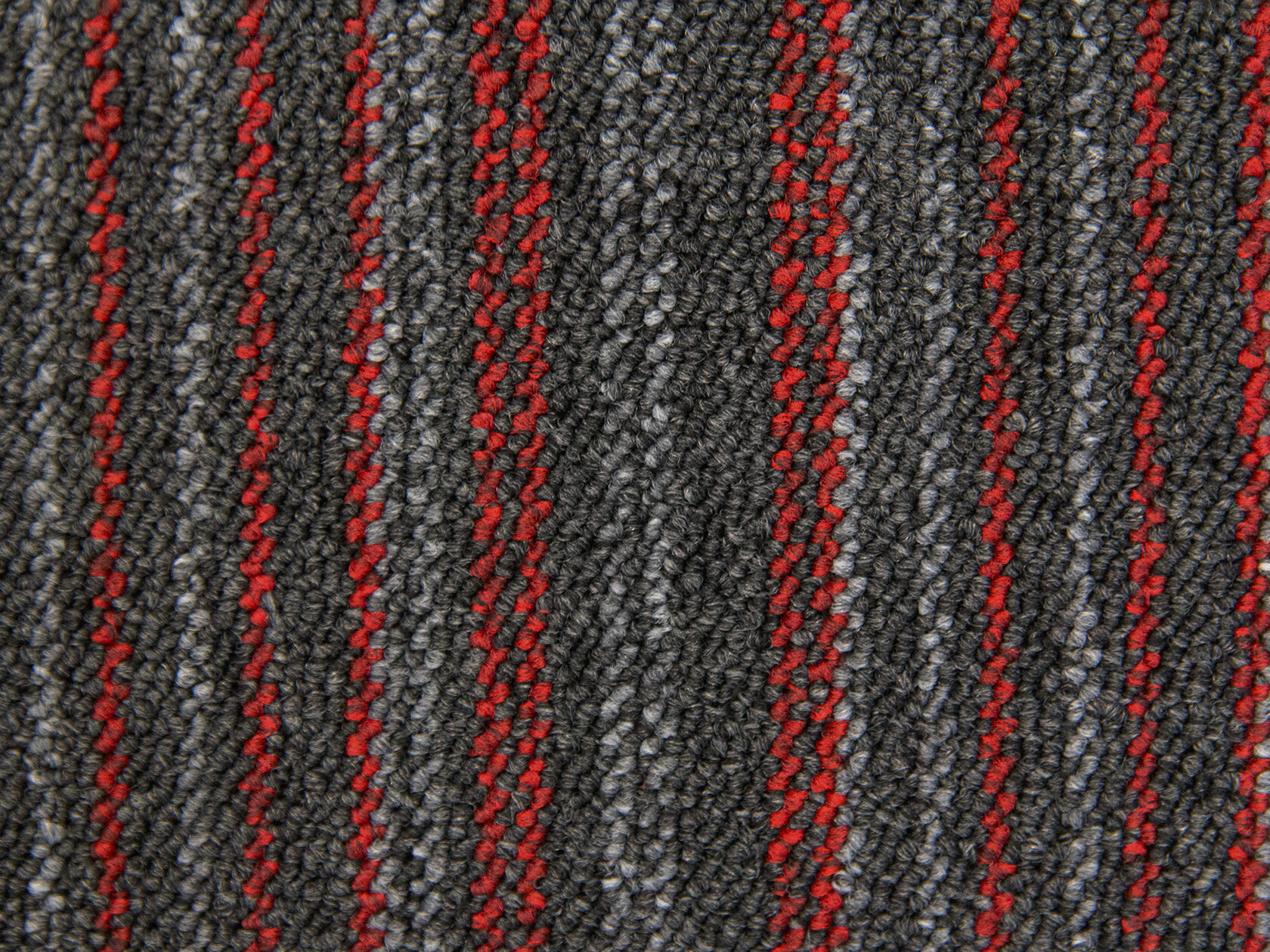 Ковровая плитка "Bonkeel" Space Strip Red (500*500*5,9 мм) — купить в Екатеринбурге