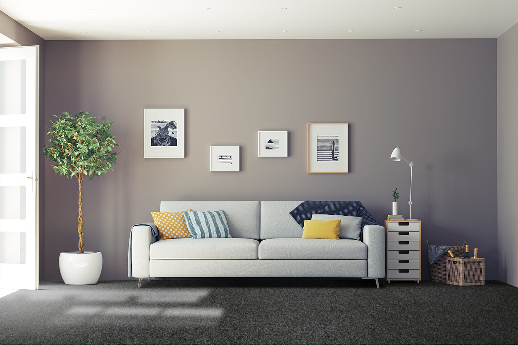 Ковровое покрытие "Bonkeel" Color Rib Ebony 98 (ширина 1м/3м/4м) — купить в Екатеринбурге