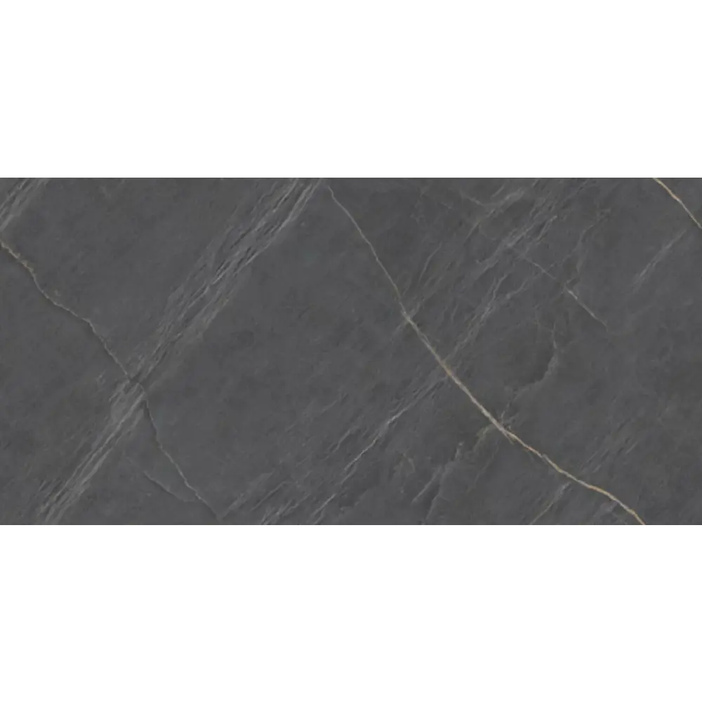 Керамогранит "Sonex" Divine graffite карвинг 60x120см цвет графит с прожилками — купить в Екатеринбурге