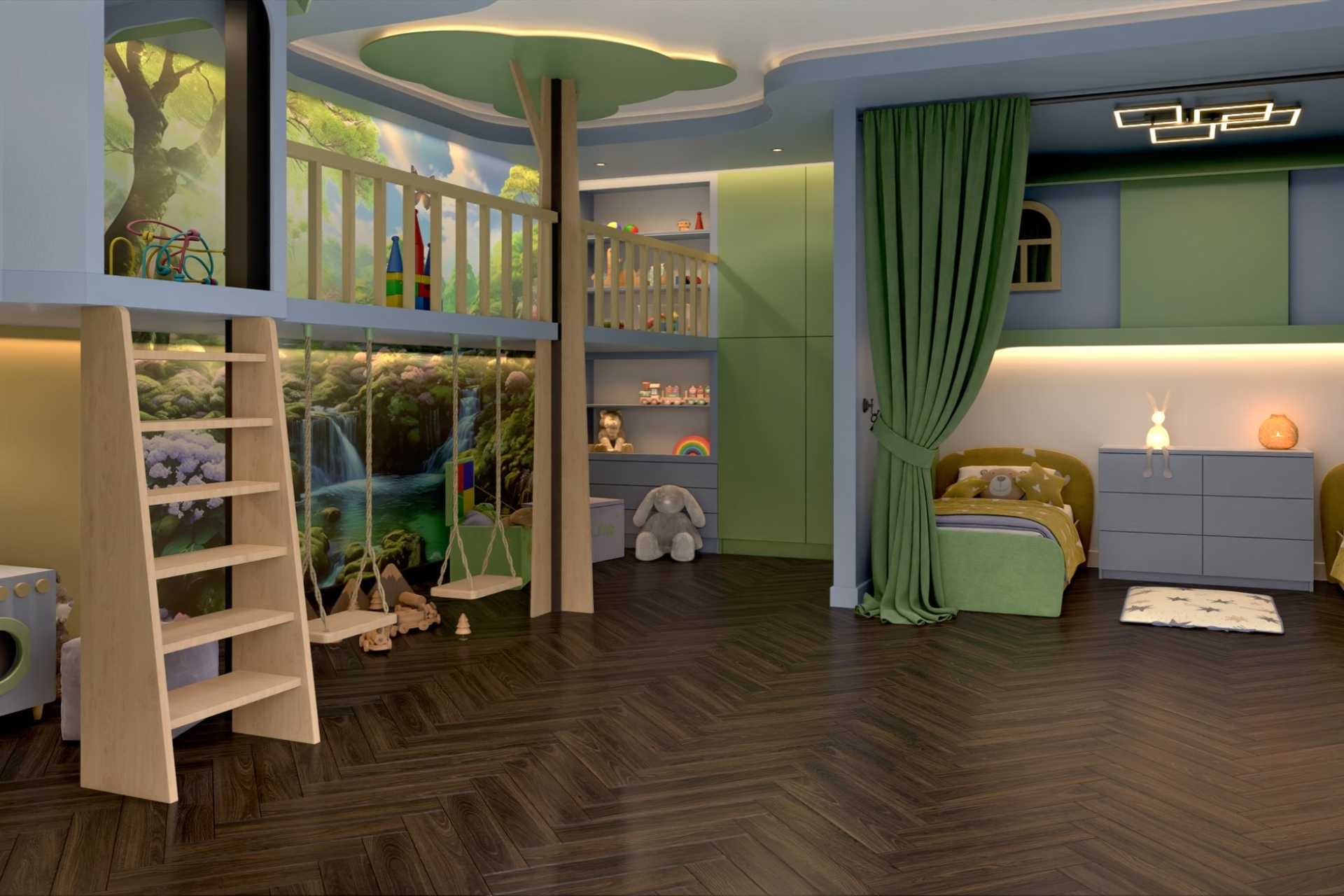 Инженерный паркет «Damy Floor» Каштановый (укладка елочкой) — купить в Екатеринбурге